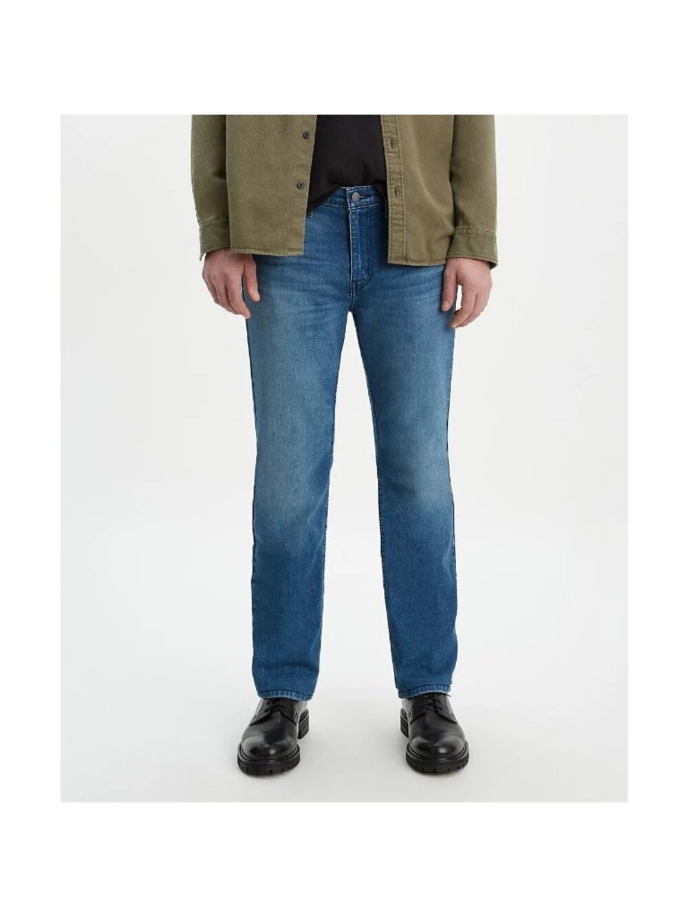 Levis 514 Straight Fit Mens Blue Denim Jeans W34 L34 Classic Casual Wear
